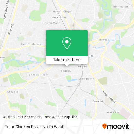 Tarar Chicken Pizza map