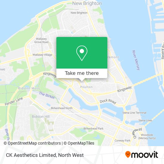 CK Aesthetics Limited map