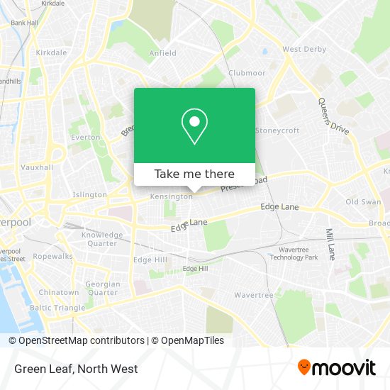 Green Leaf map