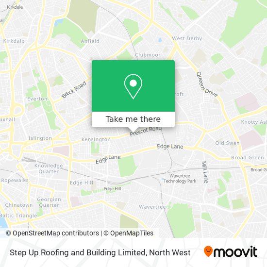 Step Up Roofing and Building Limited map