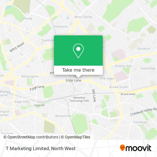 T Marketing Limited map