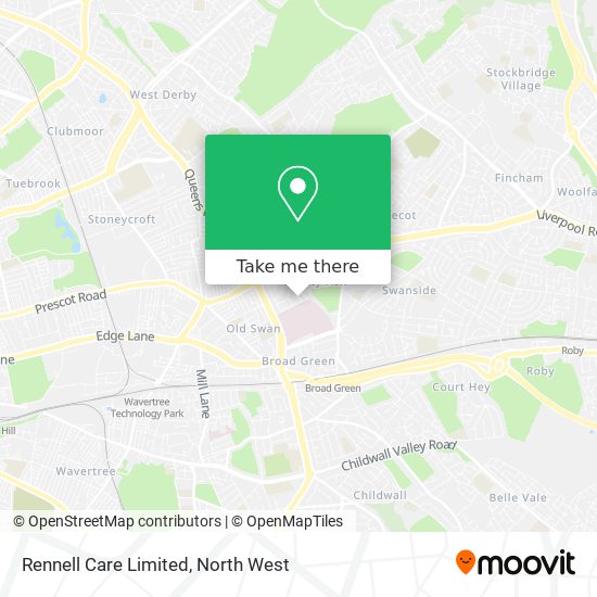 Rennell Care Limited map