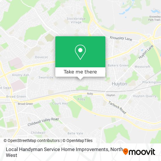 Local Handyman Service Home Improvements map