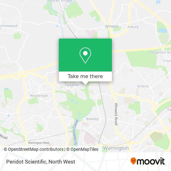 Peridot Scientific map