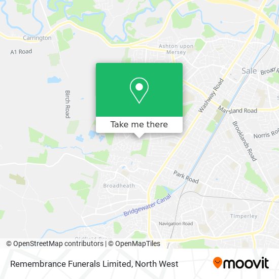 Remembrance Funerals Limited map