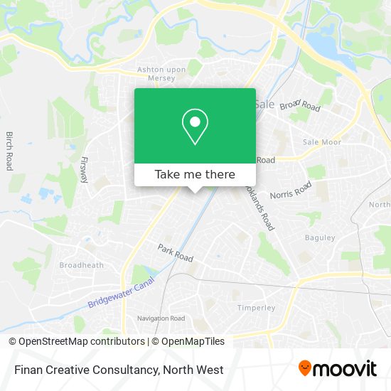 Finan Creative Consultancy map