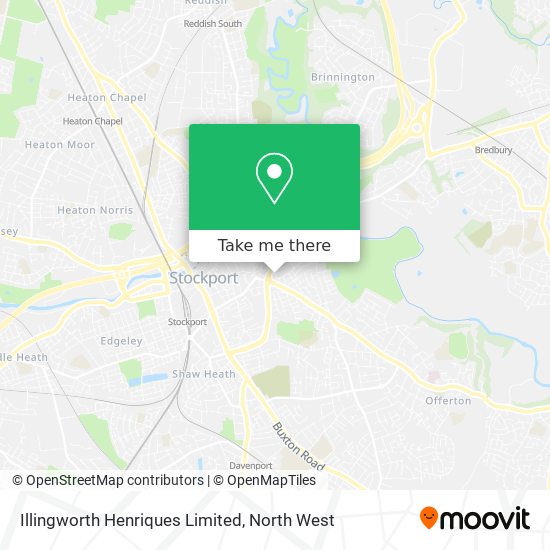 Illingworth Henriques Limited map