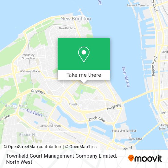 Townfield Court Management Company Limited map