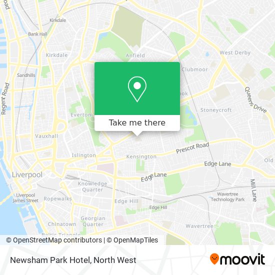 Newsham Park Hotel map