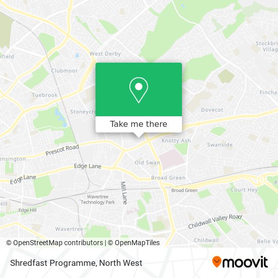 Shredfast Programme map