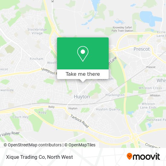 Xique Trading Co map