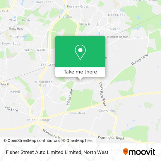 Fisher Street Auto Limited Limited map