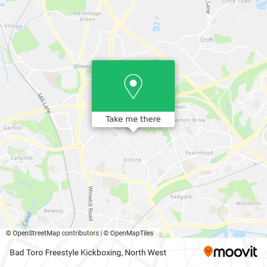 Bad Toro Freestyle Kickboxing map