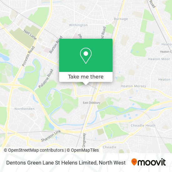 Dentons Green Lane St Helens Limited map