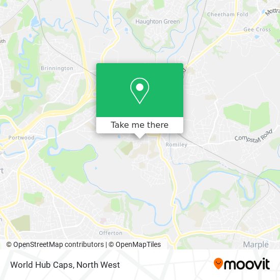 World Hub Caps map
