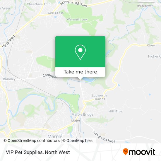 VIP Pet Supplies map