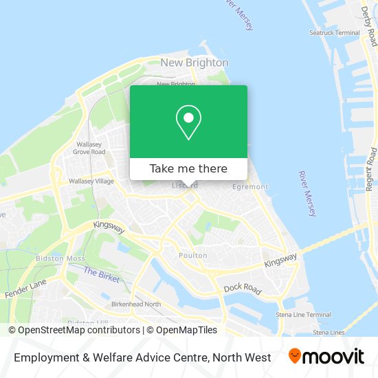 Employment & Welfare Advice Centre map