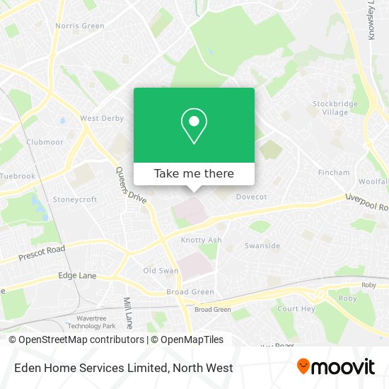 Eden Home Services Limited map