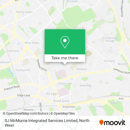 SJ McMurrie Integrated Services Limited map