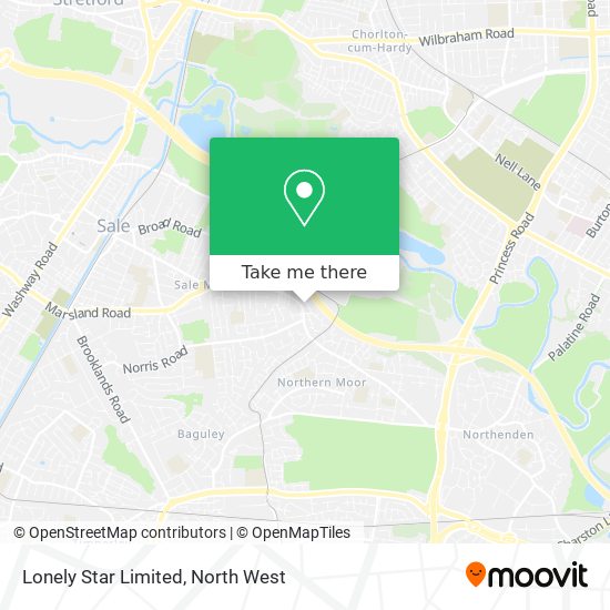 Lonely Star Limited map