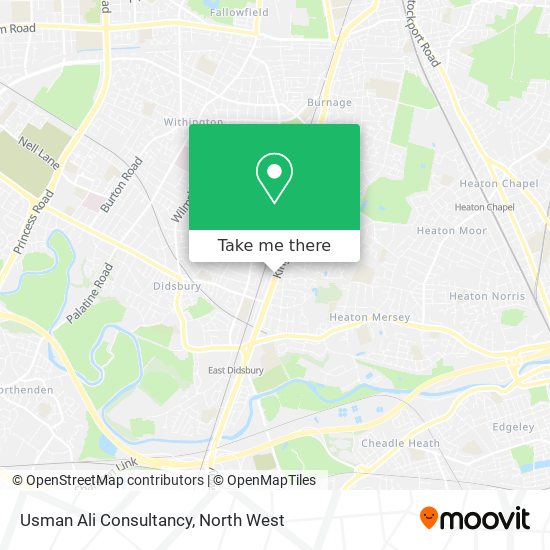 Usman Ali Consultancy map