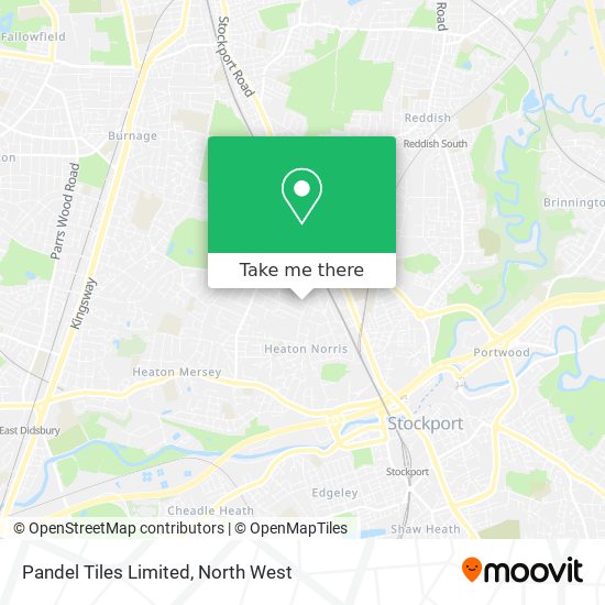 Pandel Tiles Limited map