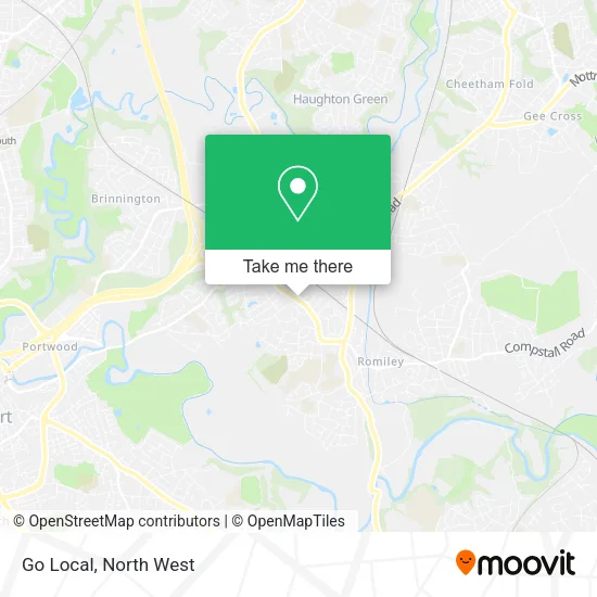 Go Local map