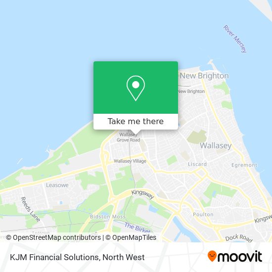 KJM Financial Solutions map