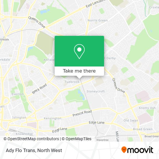 Ady Flo Trans map