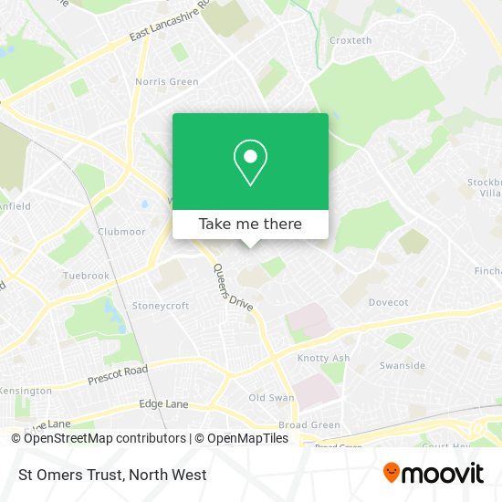 St Omers Trust map
