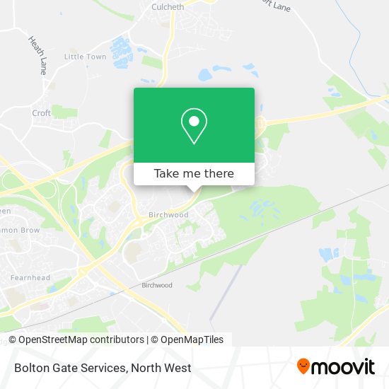 Bolton Gate Services map