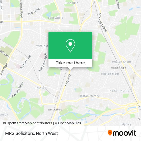 MRG Solicitors map