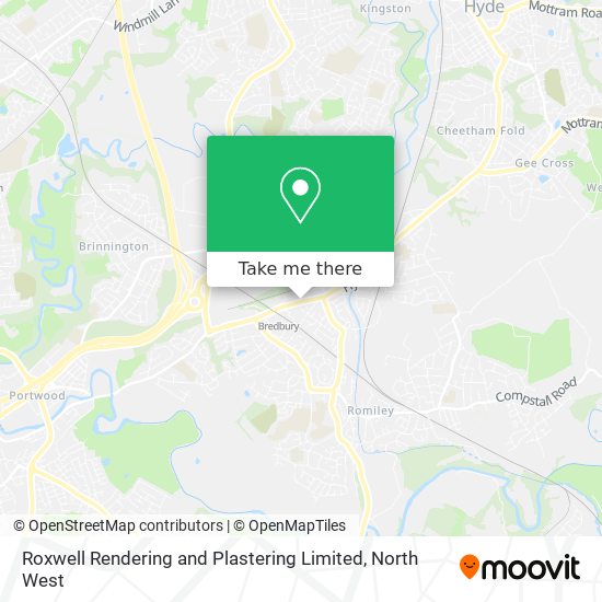 Roxwell Rendering and Plastering Limited map