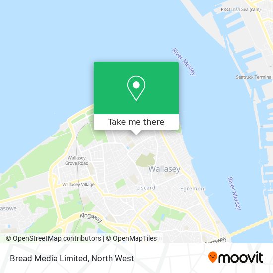 Bread Media Limited map