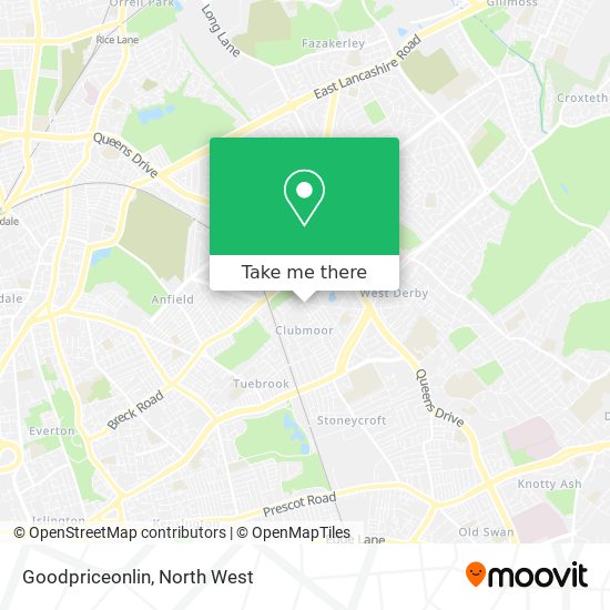 Goodpriceonlin map