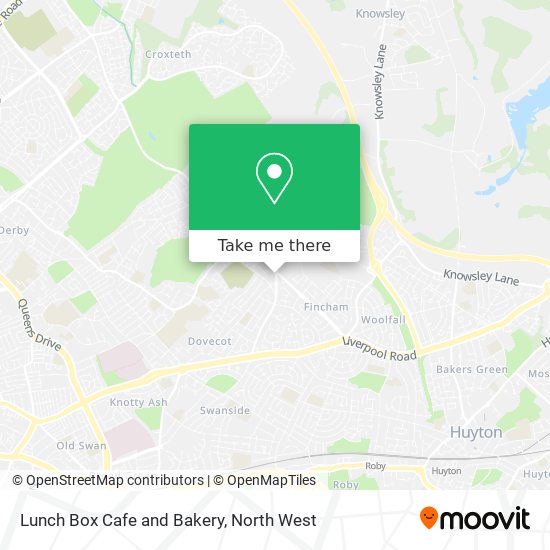 Lunch Box Cafe and Bakery map