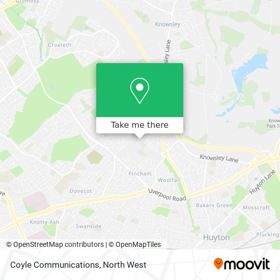 Coyle Communications map