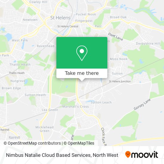 Nimbus Natalie Cloud Based Services map