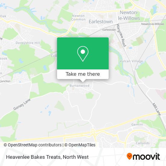 Heavenlee Bakes Treats map