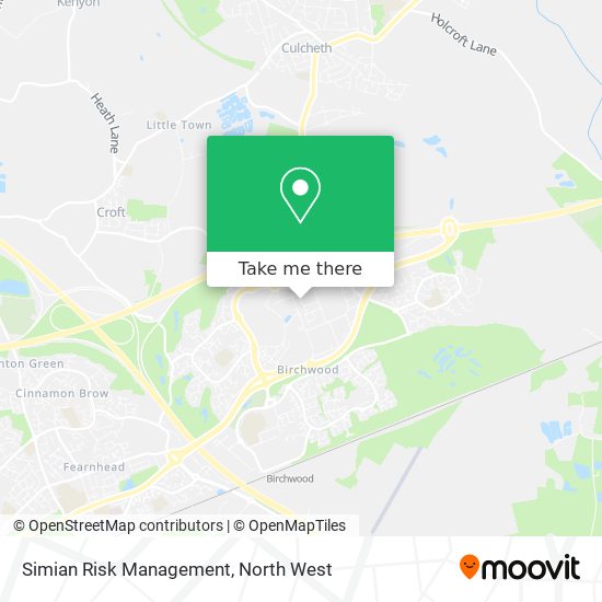 Simian Risk Management map