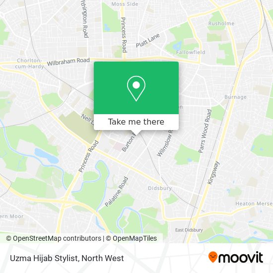 Uzma Hijab Stylist map