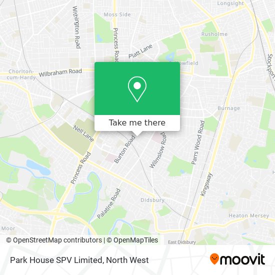 Park House SPV Limited map