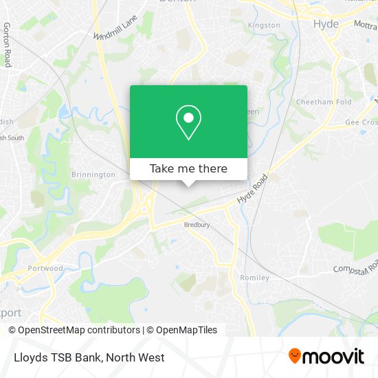 Lloyds TSB Bank map