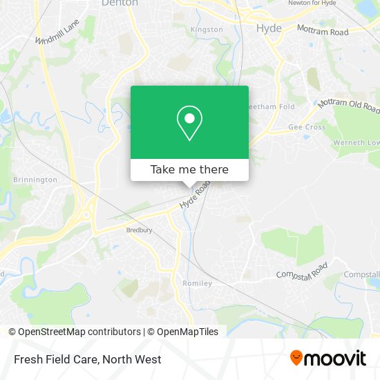 Fresh Field Care map