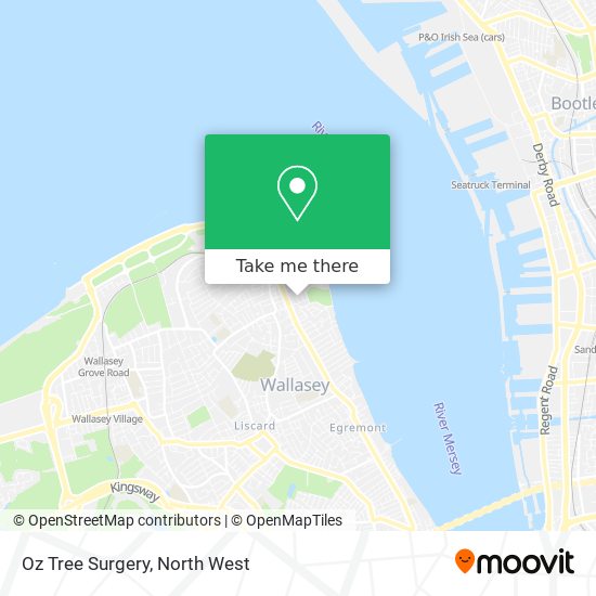 Oz Tree Surgery map