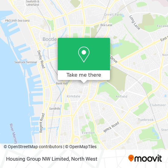 Housing Group NW Limited map