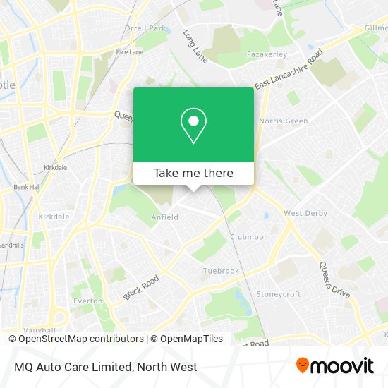 MQ Auto Care Limited map