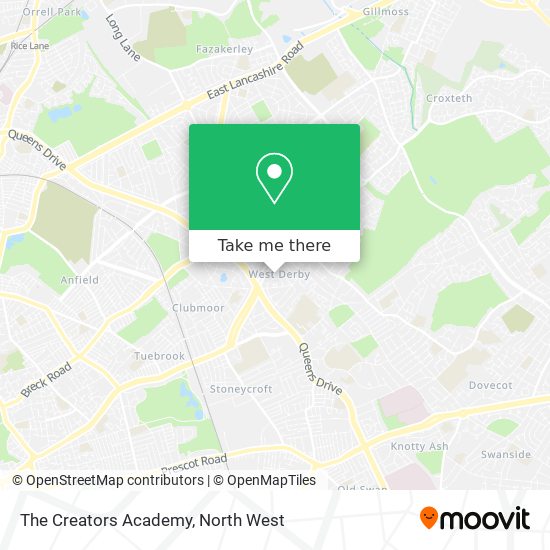 The Creators Academy map