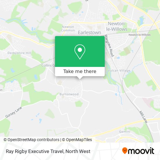 Ray Rigby Executive Travel map
