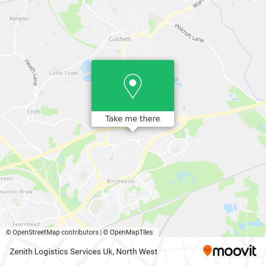 Zenith Logistics Services Uk map